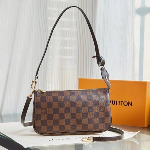 Damier Pochette Braun 23,5 cm - Image 3