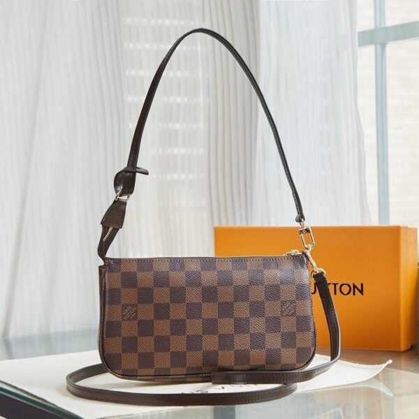 Damier Pochette Braun 23,5 cm - Image 4