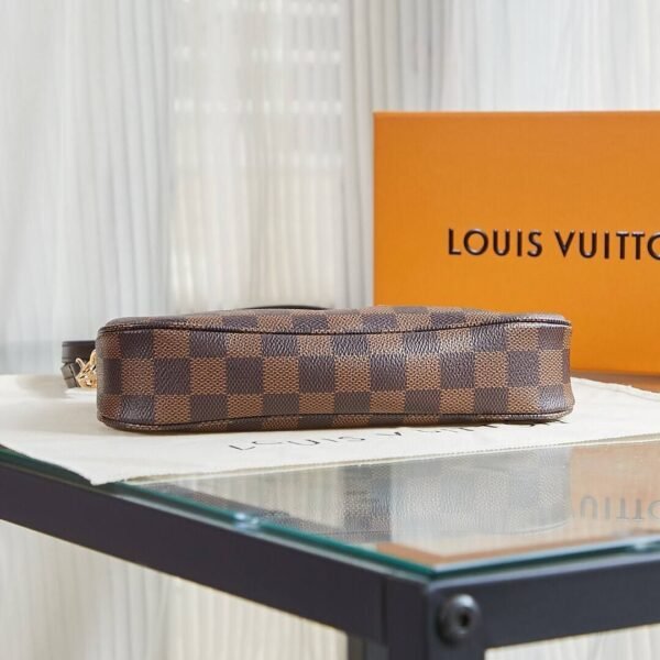 Damier Pochette Braun 23,5 cm - Image 5