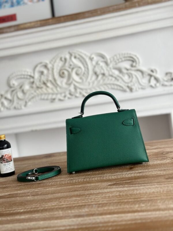 Kelly Mini Epsom Smaragdgrün/Silber - Image 2