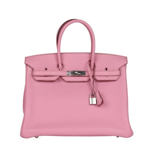 Bubblegum Togo mit Palladium-Beschlägen 35 cm