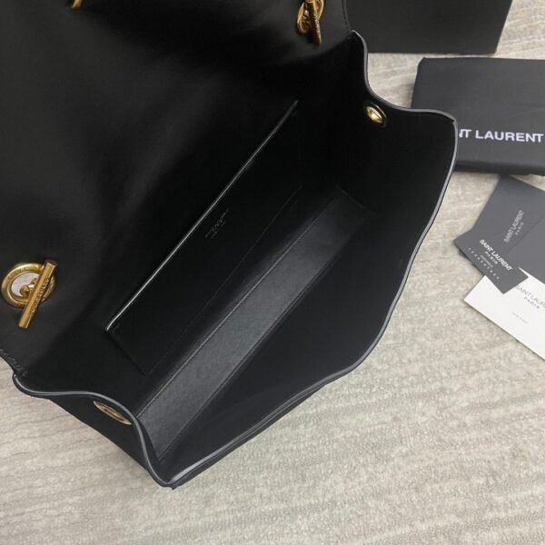 Kate Wendetasche aus Veloursleder und Glattleder Schwarz 28,5 cm - Image 6