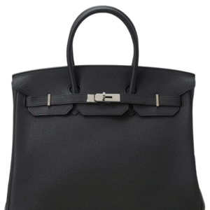 Togo 35 Schwarz mit silbernen Hardware