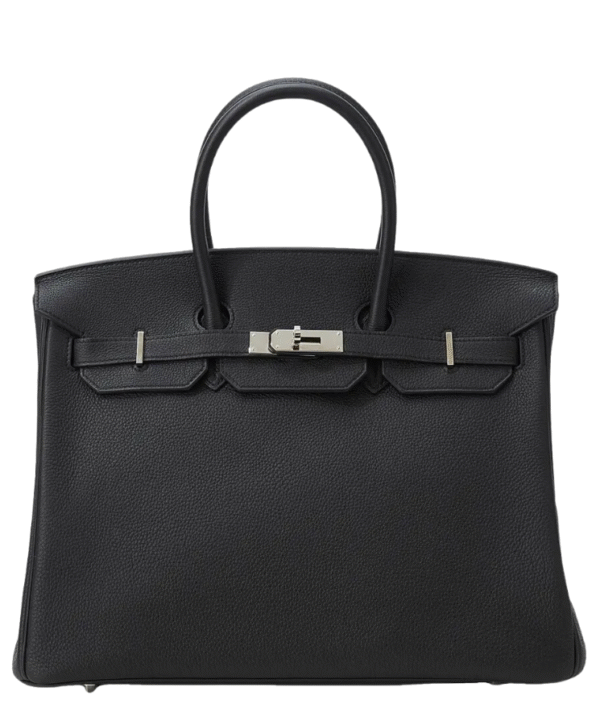Togo 35 Schwarz mit silbernen Hardware