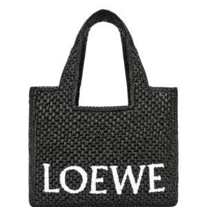 Font Tote in raffia Small 24 cm