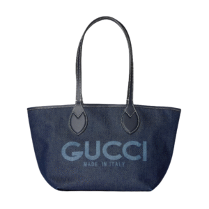 Totissima Kleine Wendetasche Dunkelblauer Denim 22 cm