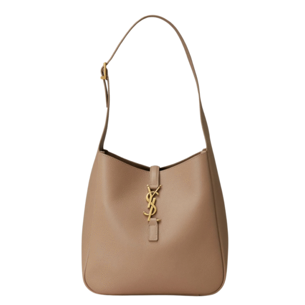 Le 5 a 7 Hobo Bag Staubig Grau 22 cm