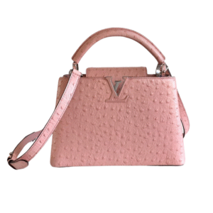 Capucines Strauß Rosa/Silber 31 cm